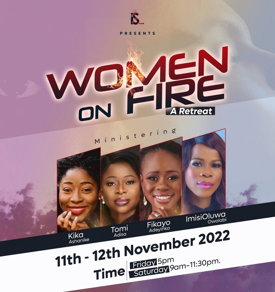 women on fire flier